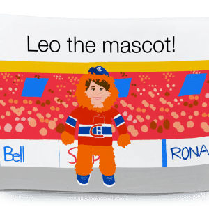 Léo the mascot!